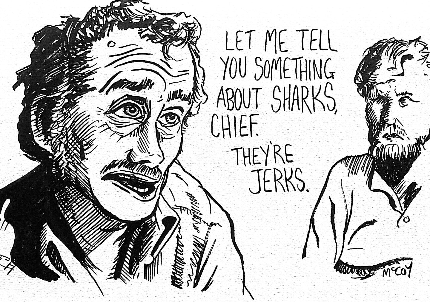 a famous quote from Jaws