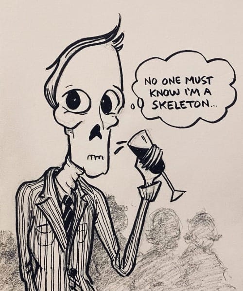 a nervous skeleton